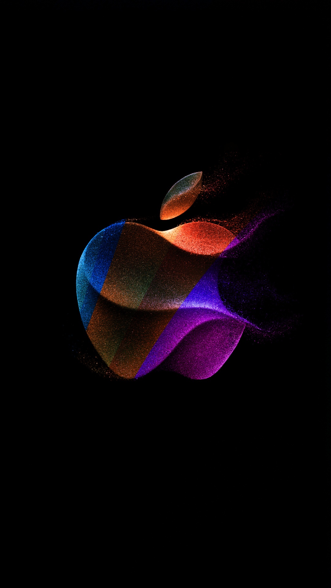 Обои Яблочное мероприятие 2023, Эпл, газ, полутона и оттенки, электрик в разрешении 1080x1920