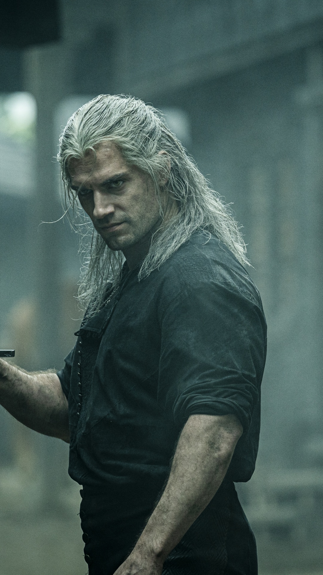 Обои Генри кавилл, Ведьмак, Геральт из ривии, нетфликс, человек в разрешении 1080x1920
