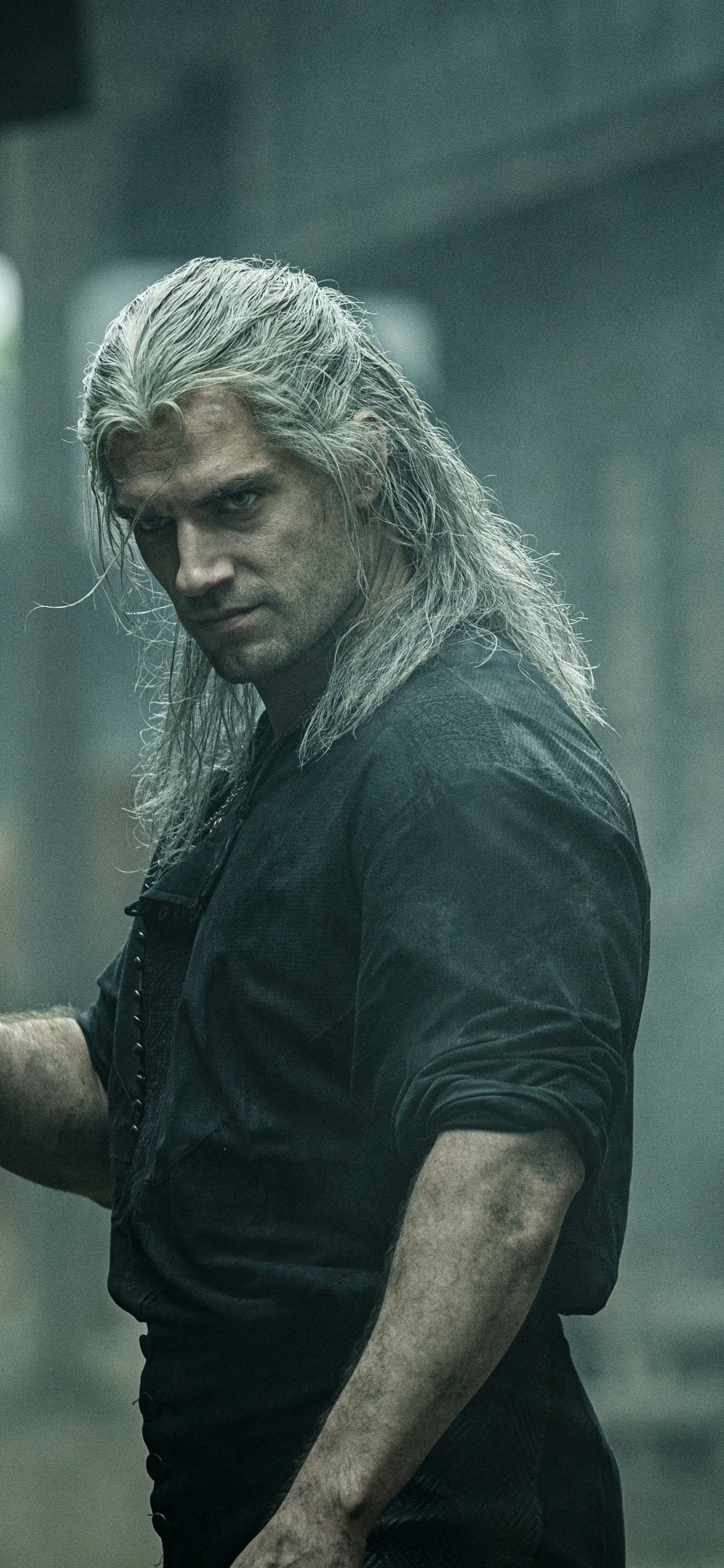 Обои Генри кавилл, Ведьмак, Геральт из ривии, нетфликс, человек в разрешении 1242x2688