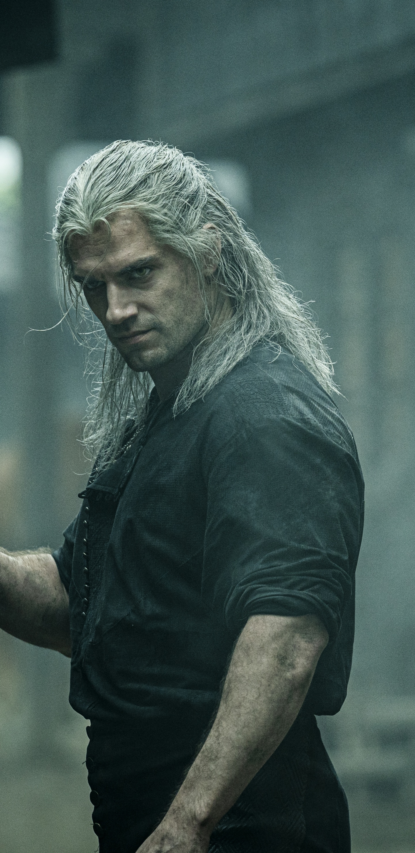 Обои Генри кавилл, Ведьмак, Геральт из ривии, нетфликс, человек в разрешении 1440x2960