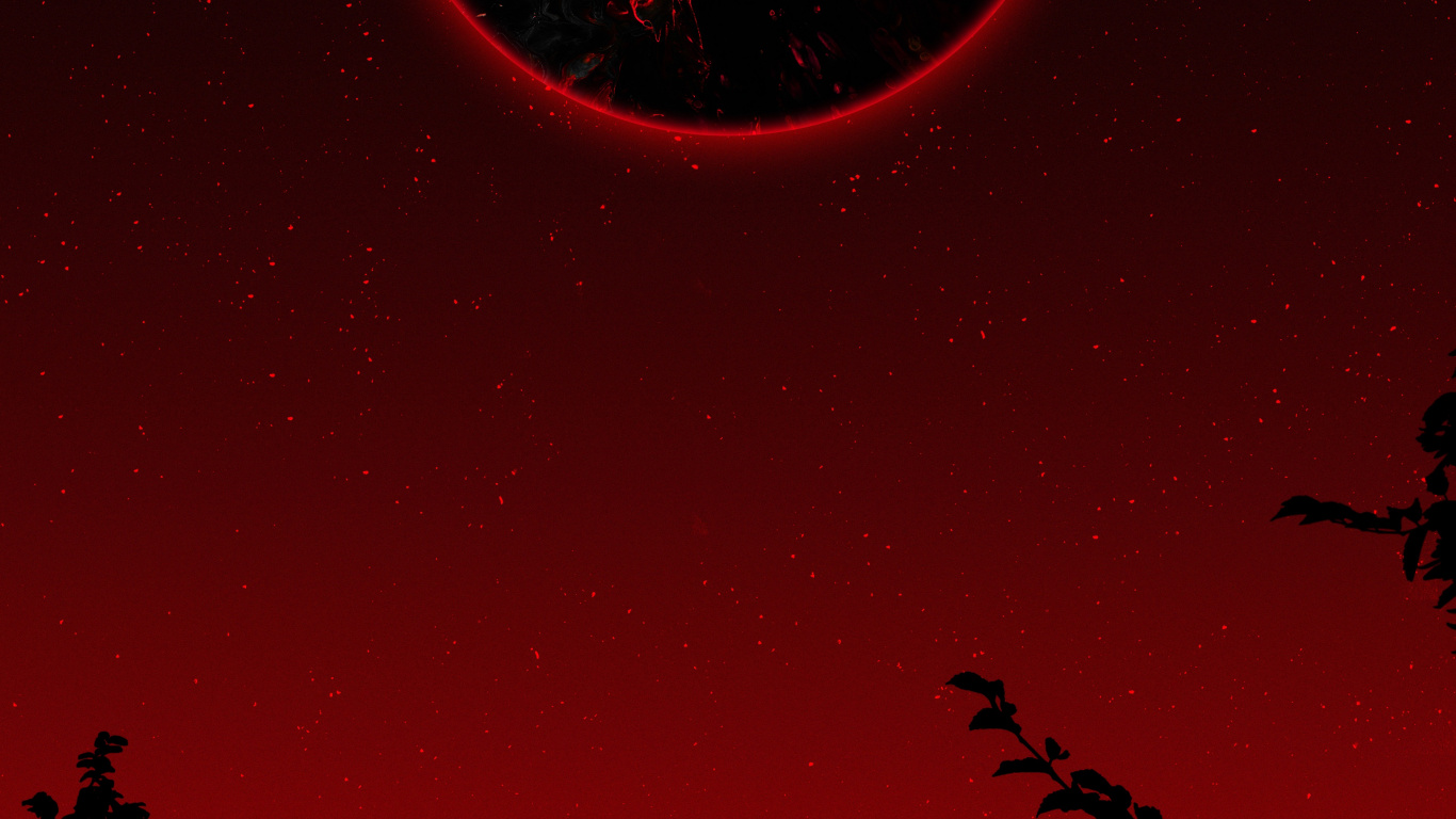 Обои векторная графика, силуэт, иллюстрация, графика, постер в разрешении 1366x768