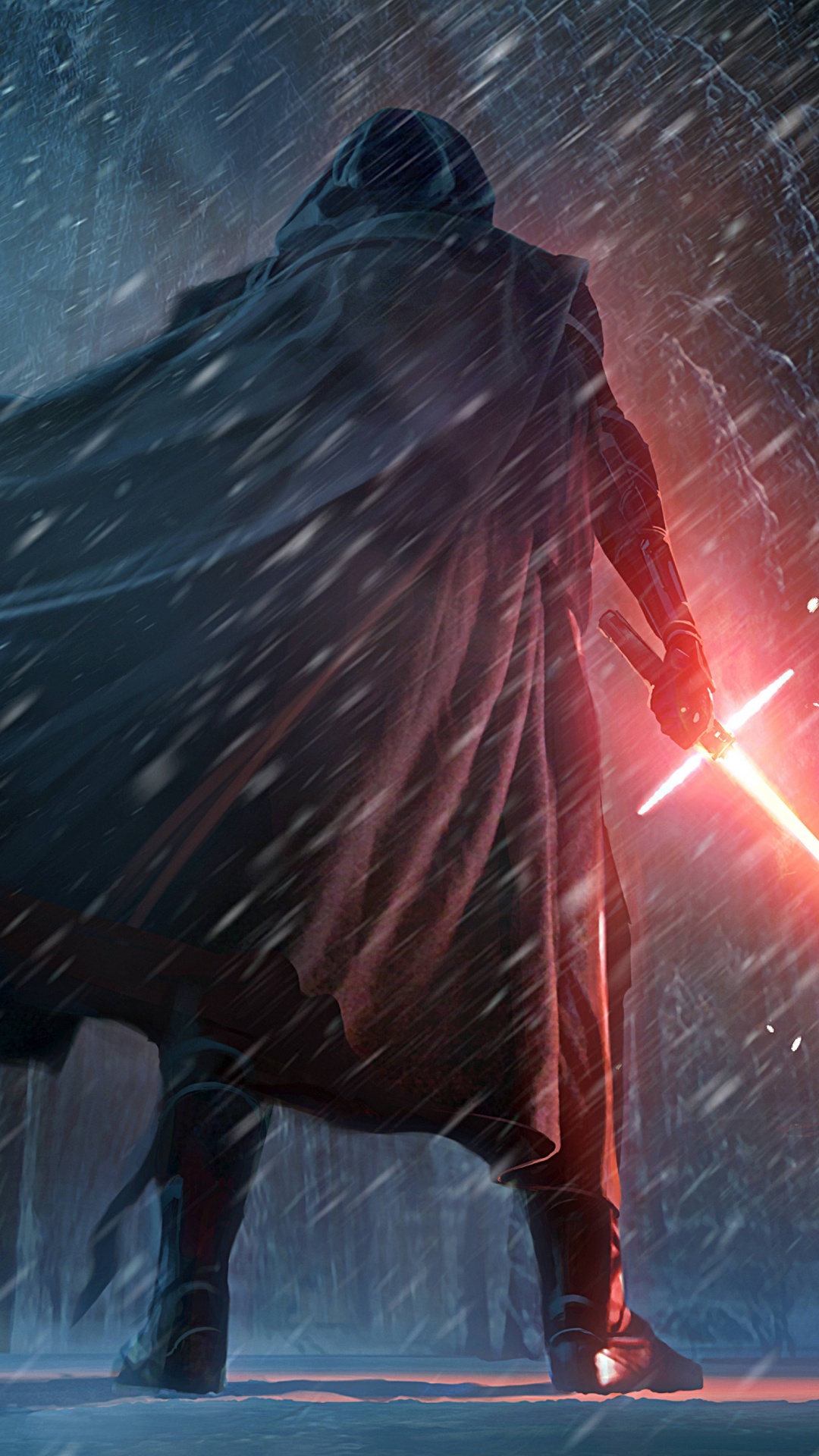 Обои звездные войны, сила, космос, темнота, мир в разрешении 1080x1920