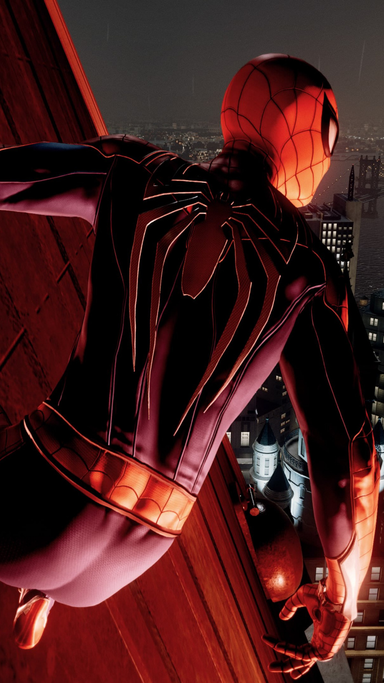 Обои Бэтмен, комиксы Марвел, человек-паук, вселенная Marvel, смельчак в разрешении 750x1334