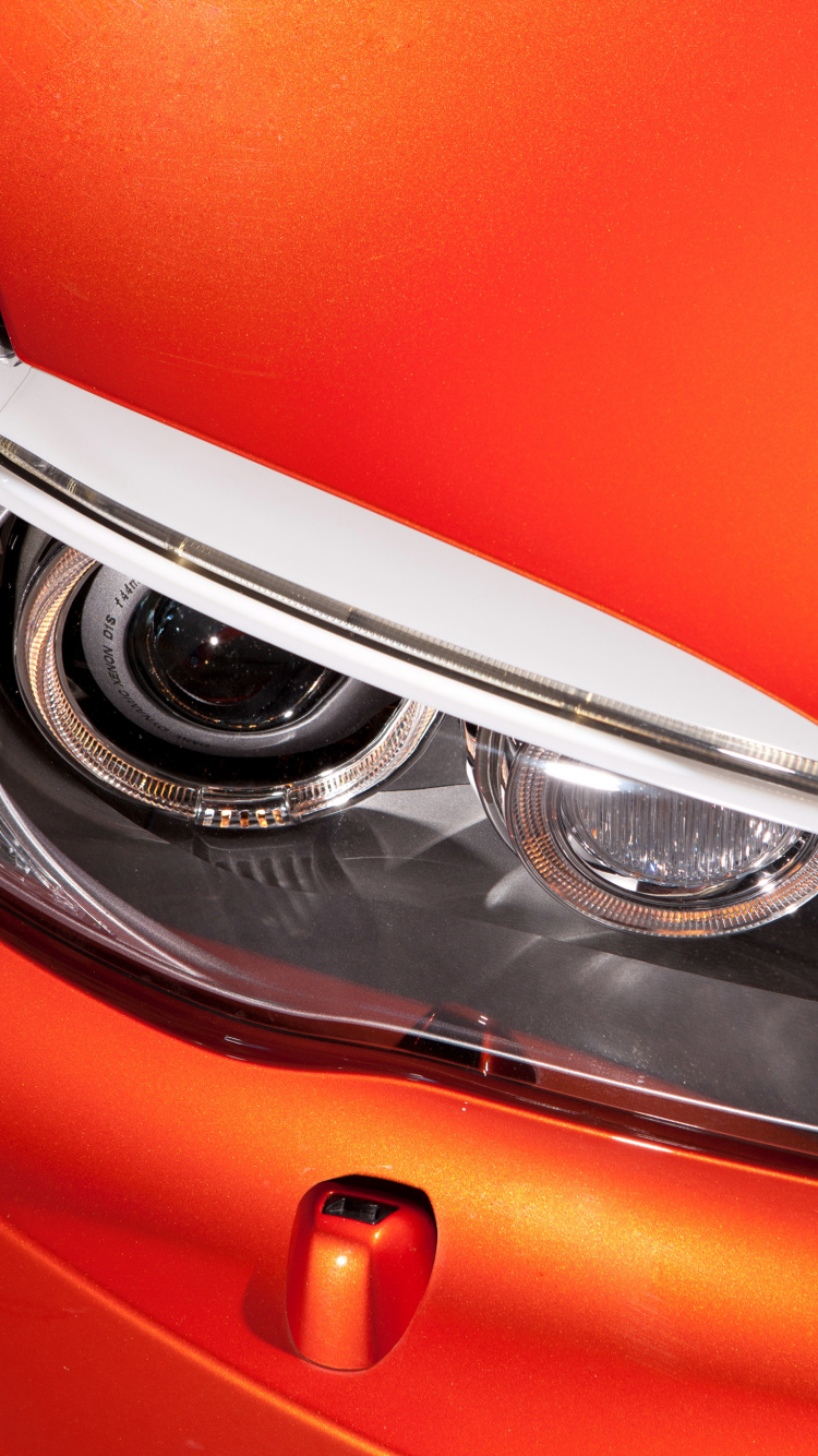 Обои фара, авто, спорткар, автомобильное освещение, свет в разрешении 750x1334