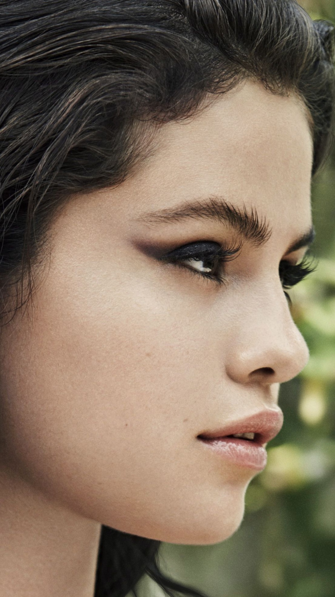 Обои селена гомез, Алекс Руссо, волосы, лицо, прическа в разрешении 1080x1920