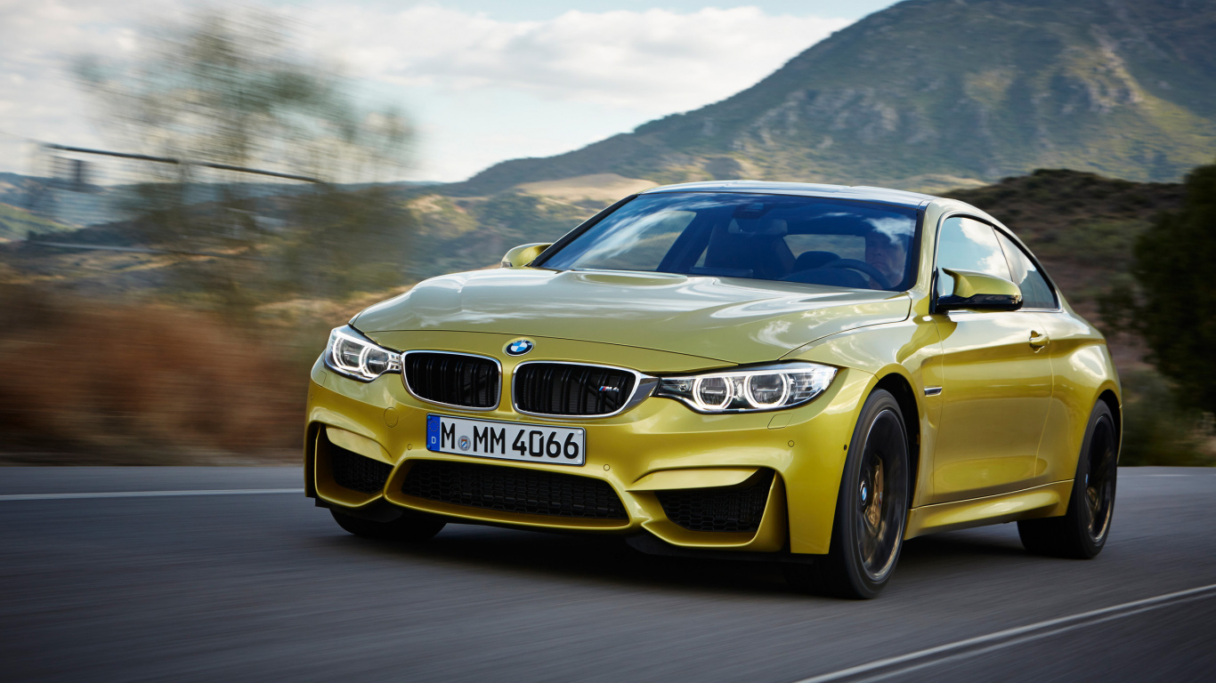 Обои 2015 БМВ м3, bmw, авто, bmw 3 серии, 2015 БМВ М4 купе в разрешении 1366x768