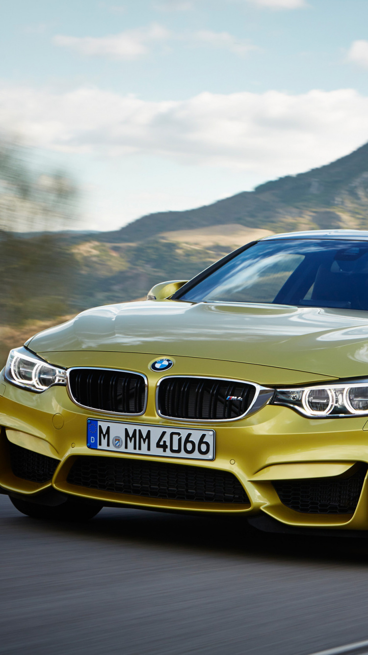 Обои 2015 БМВ м3, bmw, авто, bmw 3 серии, 2015 БМВ М4 купе в разрешении 750x1334