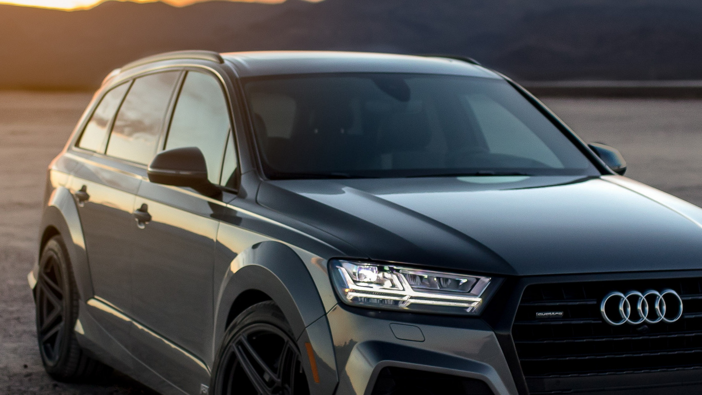 Обои ауди рс q7, Ауди q7, audi, легковые автомобили, Ауди rs4 в разрешении 1366x768