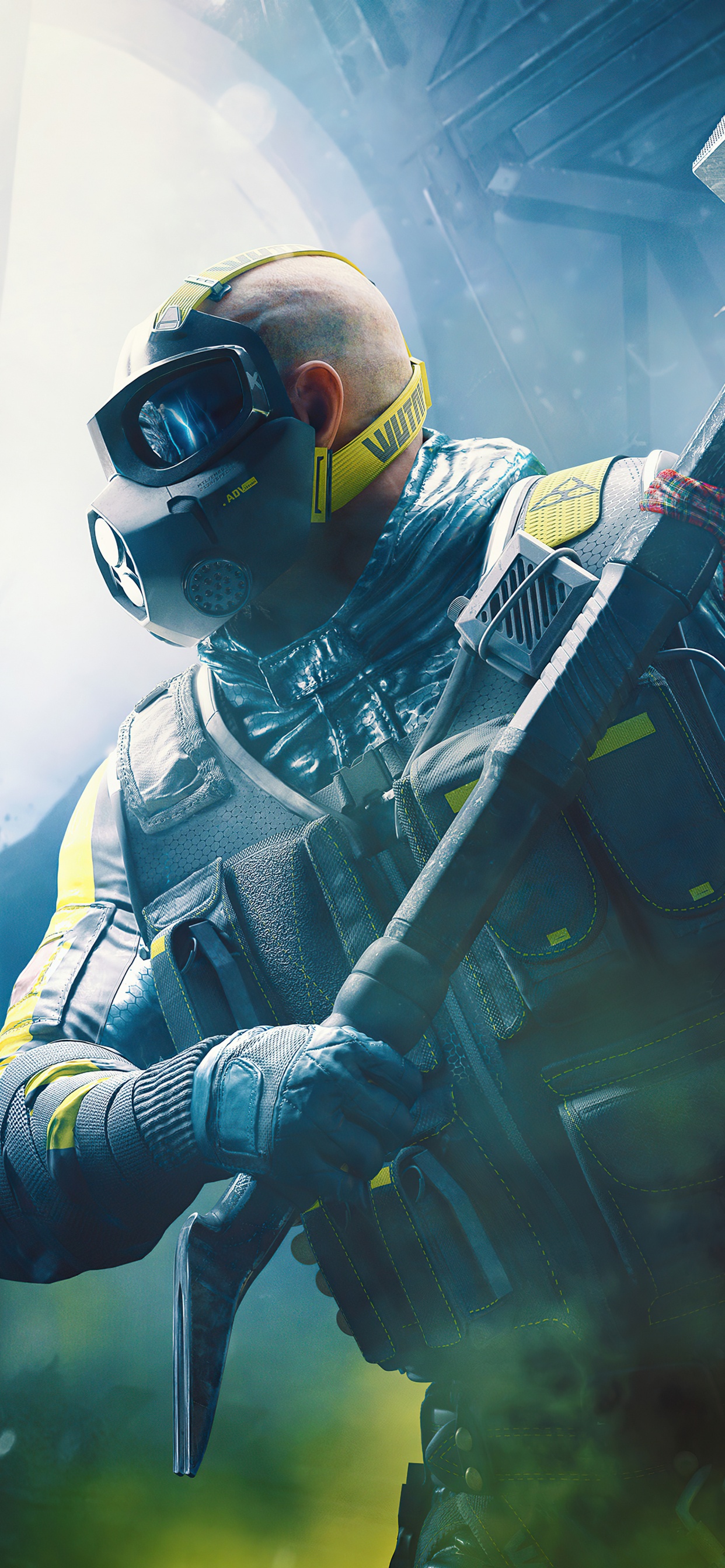 Обои Tom Clancys Rainbow Six Extraction в разрешении 1242x2688