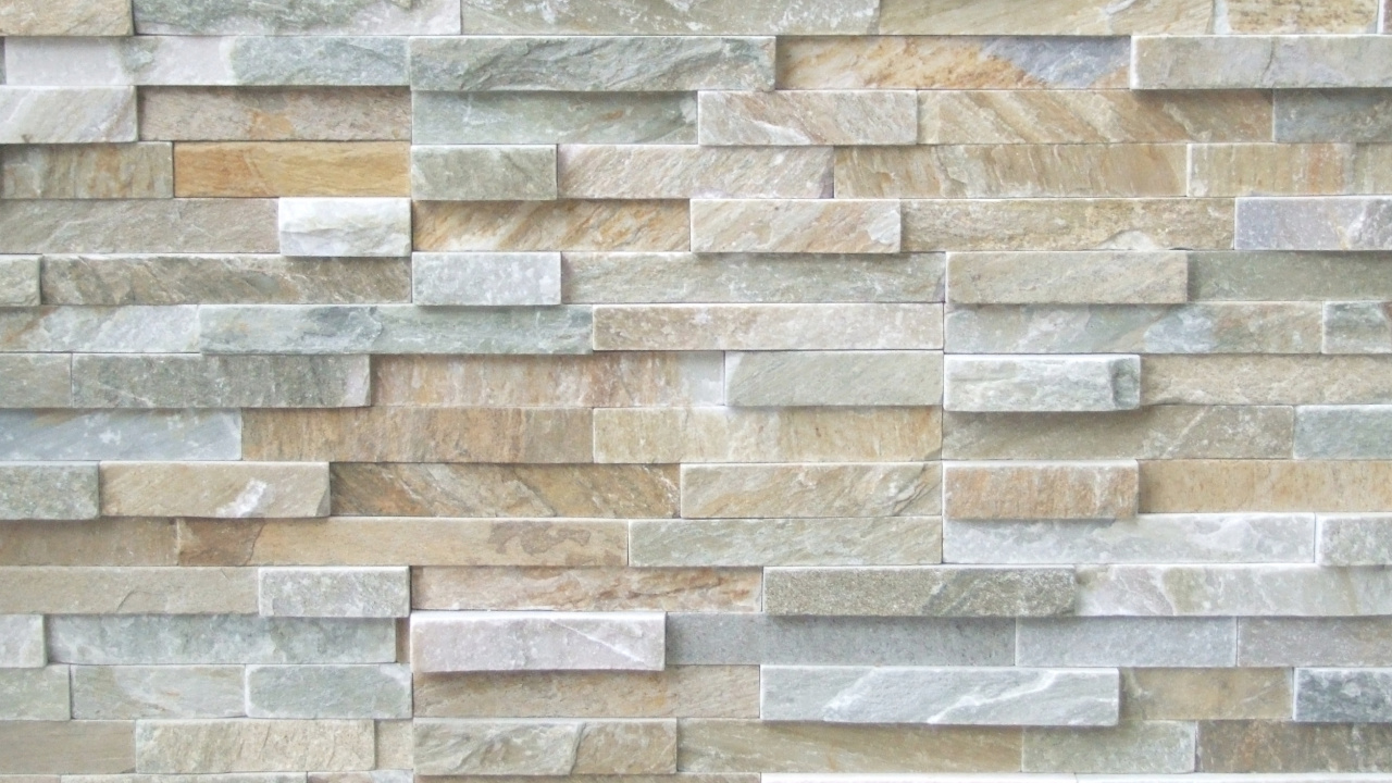 Обои каменная облицовка, плитка, каменная стена, стена, рок в разрешении 1280x720