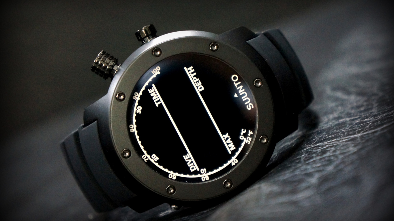 Обои умные часы, часы, Часы Suunto Элементум, Apple Watch, металл в разрешении 1366x768