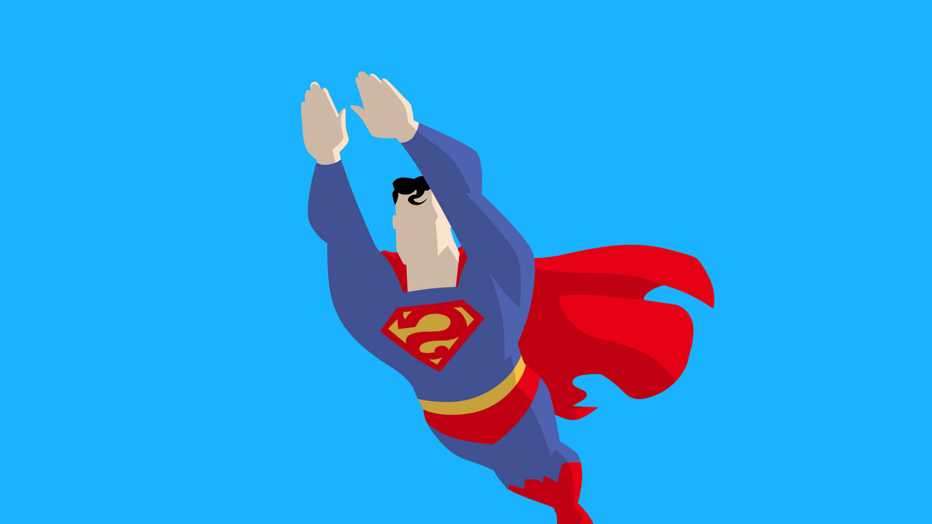 Обои Супермен, графика, векторная графика, комиксы, супергерой в разрешении 1920x1080