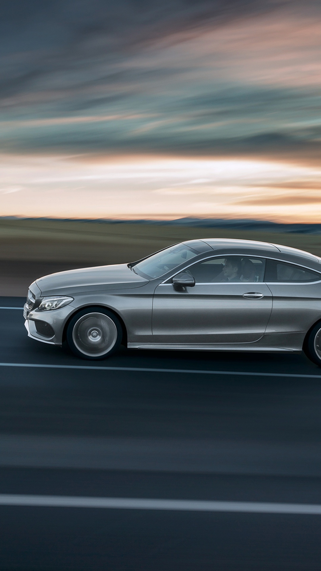 Обои авто, 2017 Мерседес-Бенц C-Класс Купе, Даймлер АГ, кузов купе, Мерседес-Бенц CLC-класс в разрешении 1080x1920