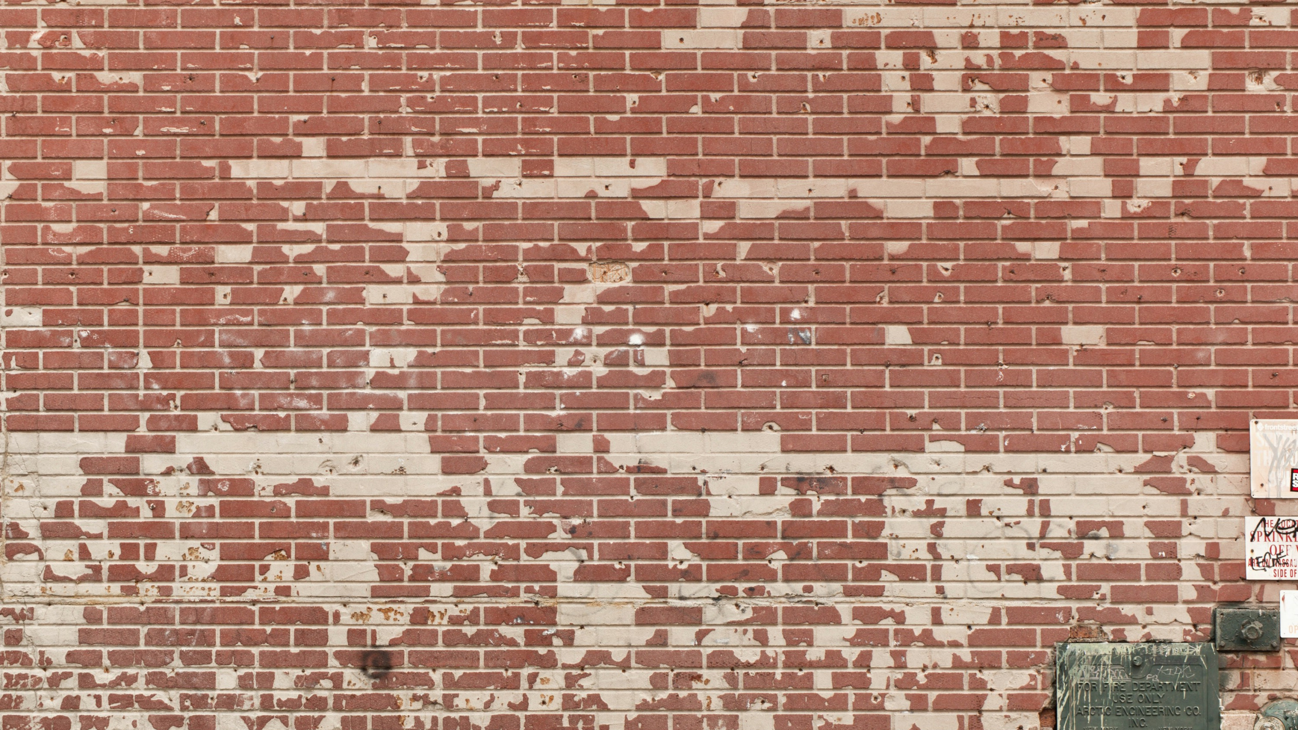 Обои кирпичная кладка, кирпич, стена, узор, материал в разрешении 2560x1440