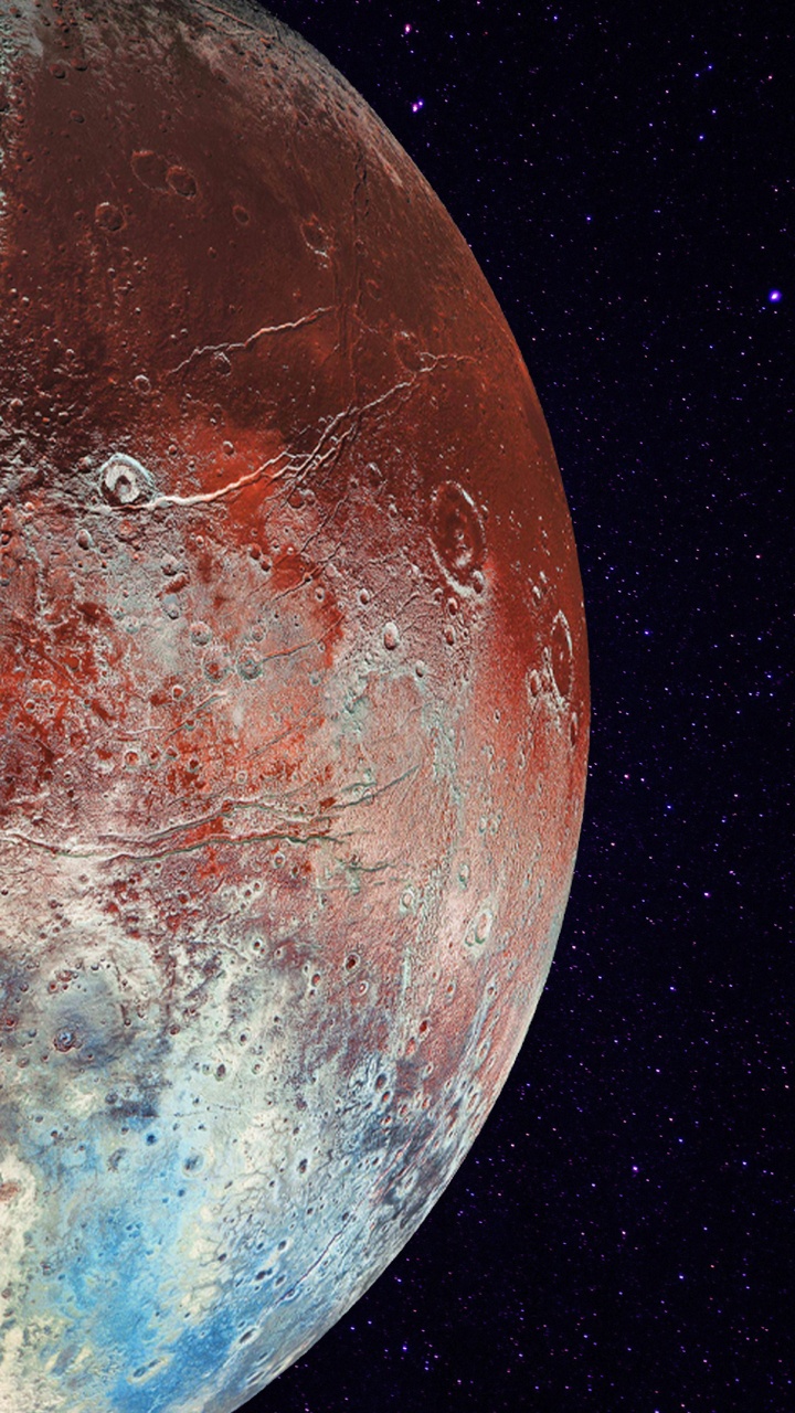 Обои атмосфера, мир, астрономический объект, луна, наука в разрешении 720x1280