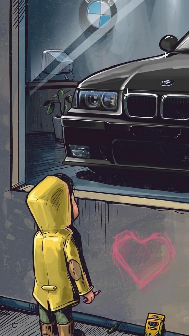 Обои легковые автомобили, компактный автомобиль, двери автомобиля, семейный автомобиль, капюшон в разрешении 750x1334