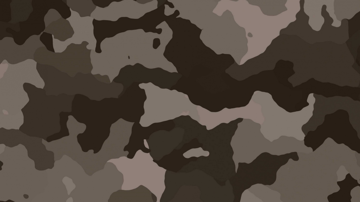 Обои камуфляж, военный камуфляж, узор, дизайн, угол в разрешении 1366x768