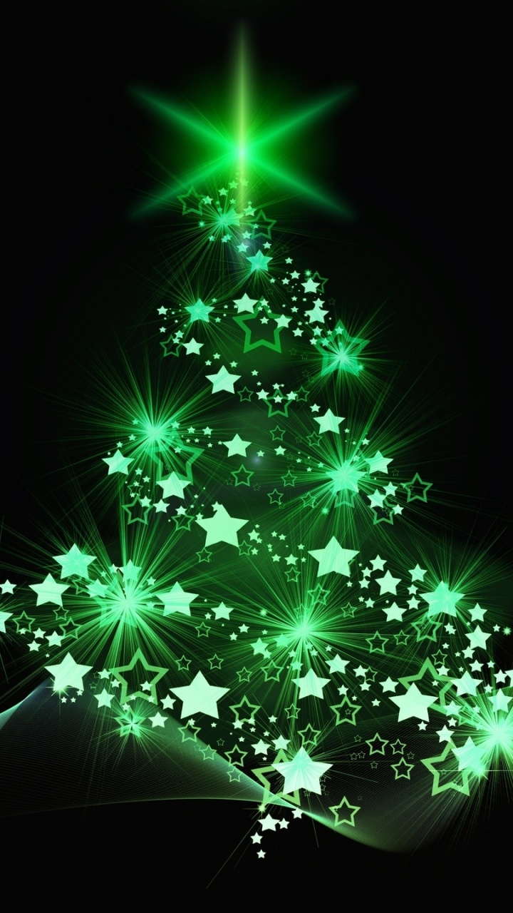 Обои елка, Рождественский день, пихта, рождественский орнамент, зеленый в разрешении 720x1280
