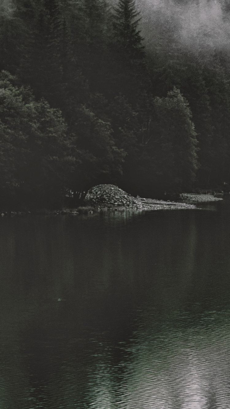 Обои природа, вода, отражение, озеро, атмосфера в разрешении 750x1334