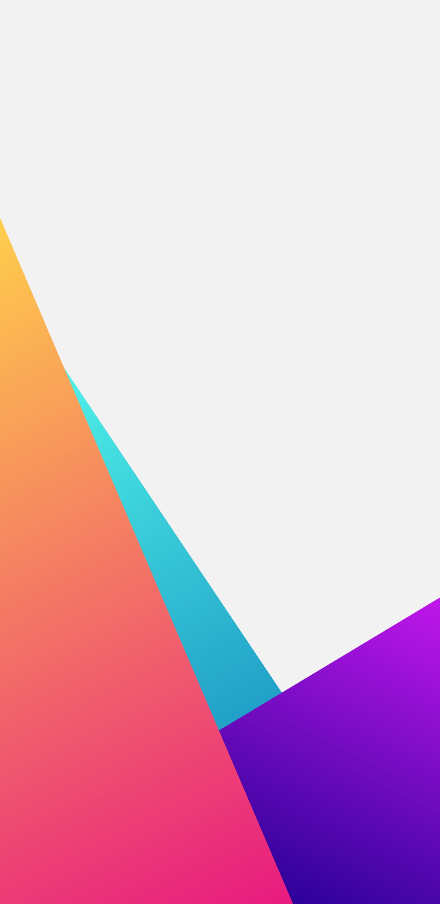 Обои треугольник, красочность, лазурный, Фиолетовый, материальное свойство в разрешении 1440x2960