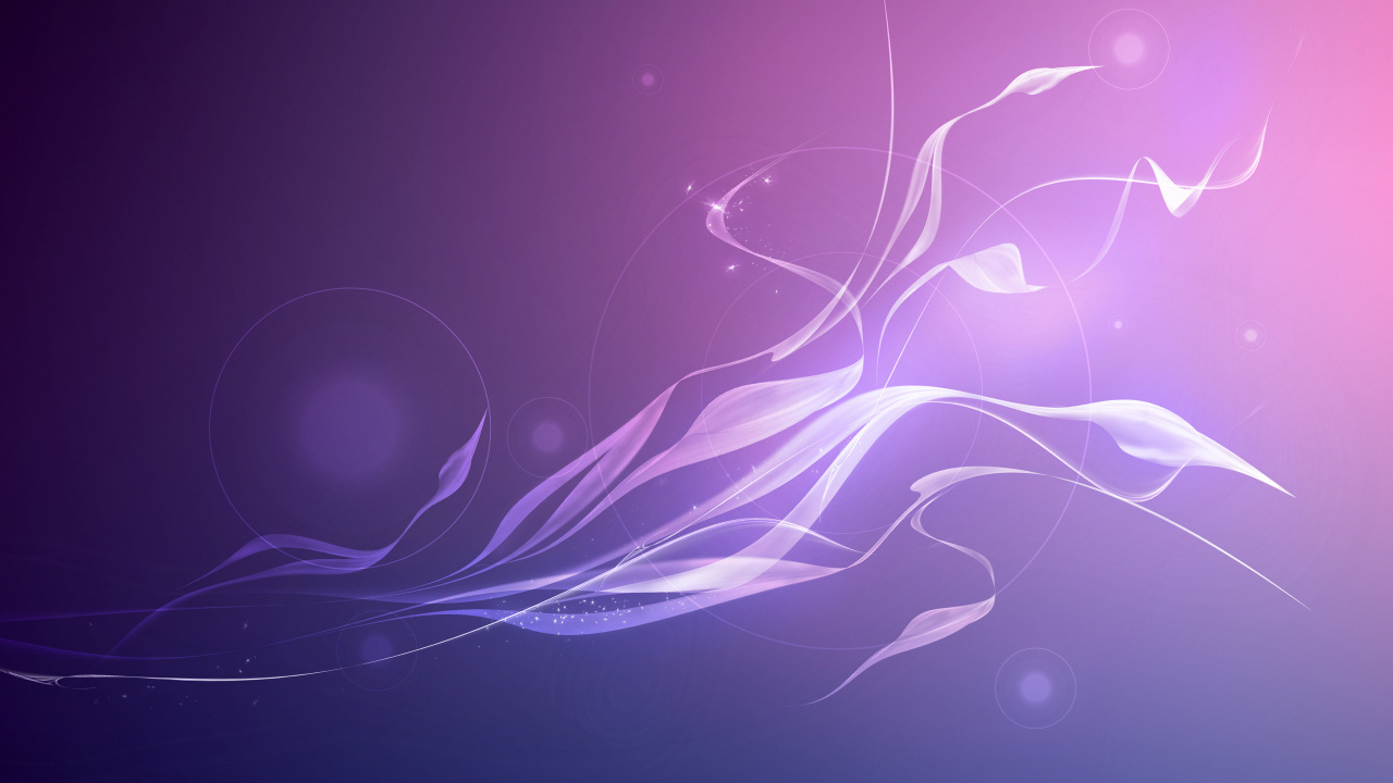 Обои пурпур, Фиолетовый, свет, графика, абстрактное искусство в разрешении 1280x720