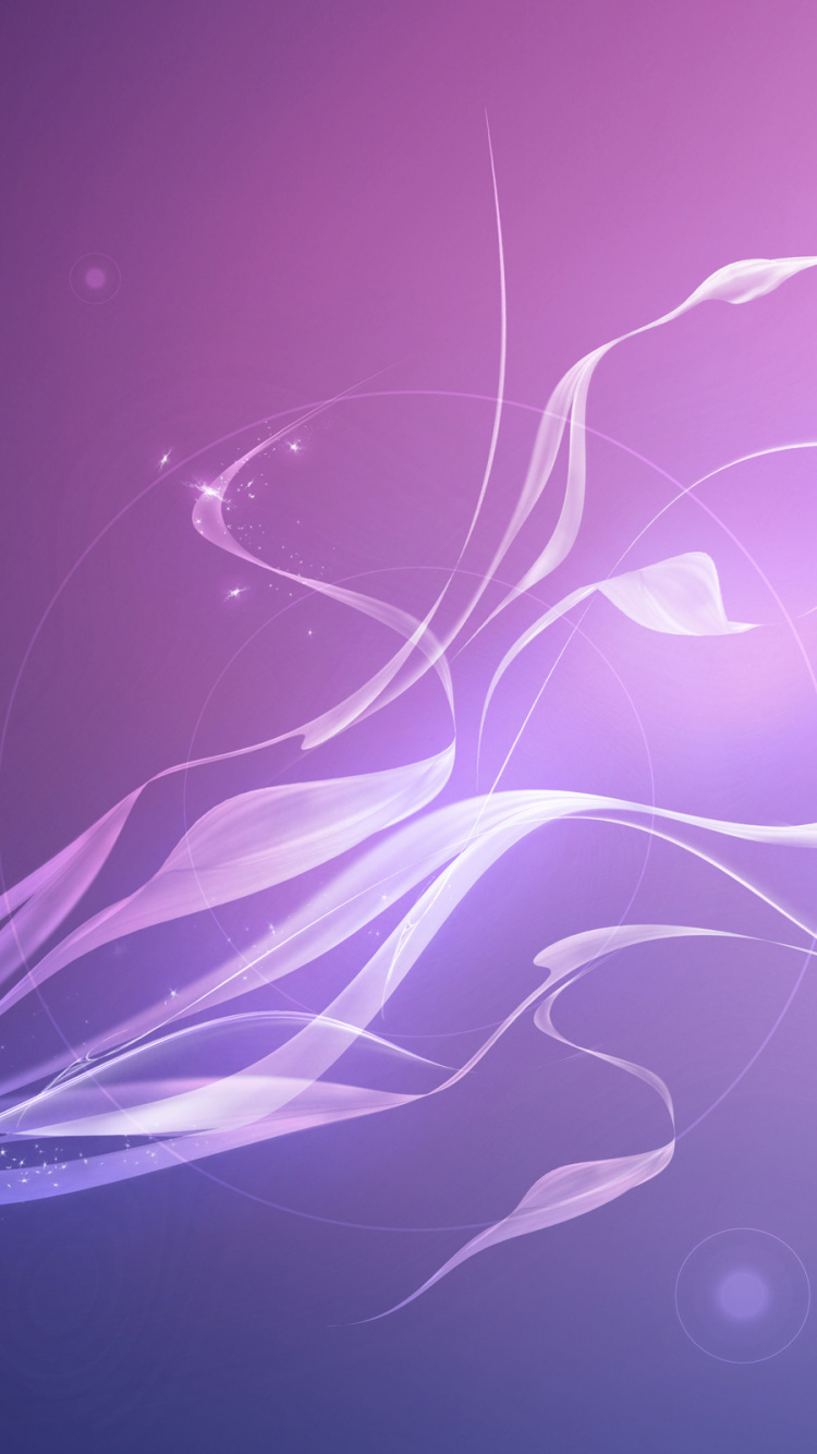 Обои пурпур, Фиолетовый, свет, графика, абстрактное искусство в разрешении 750x1334