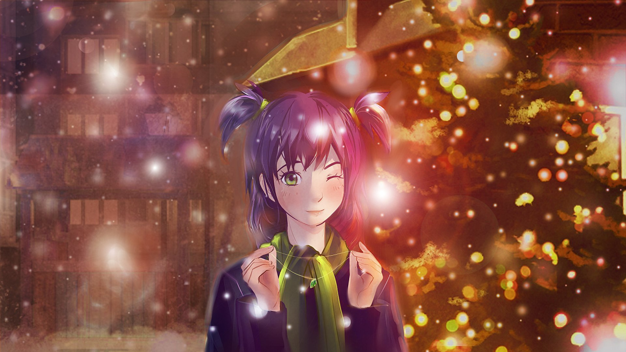 Обои Вечное Лето, Морозный Поцелуй, аниме, космос, игра в разрешении 1280x720