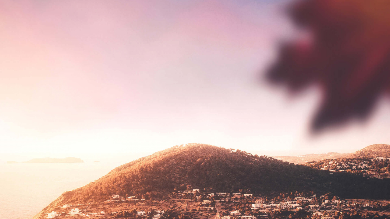 Обои Ибица, Пальма, Форментера, круизное судно, облако в разрешении 1280x720