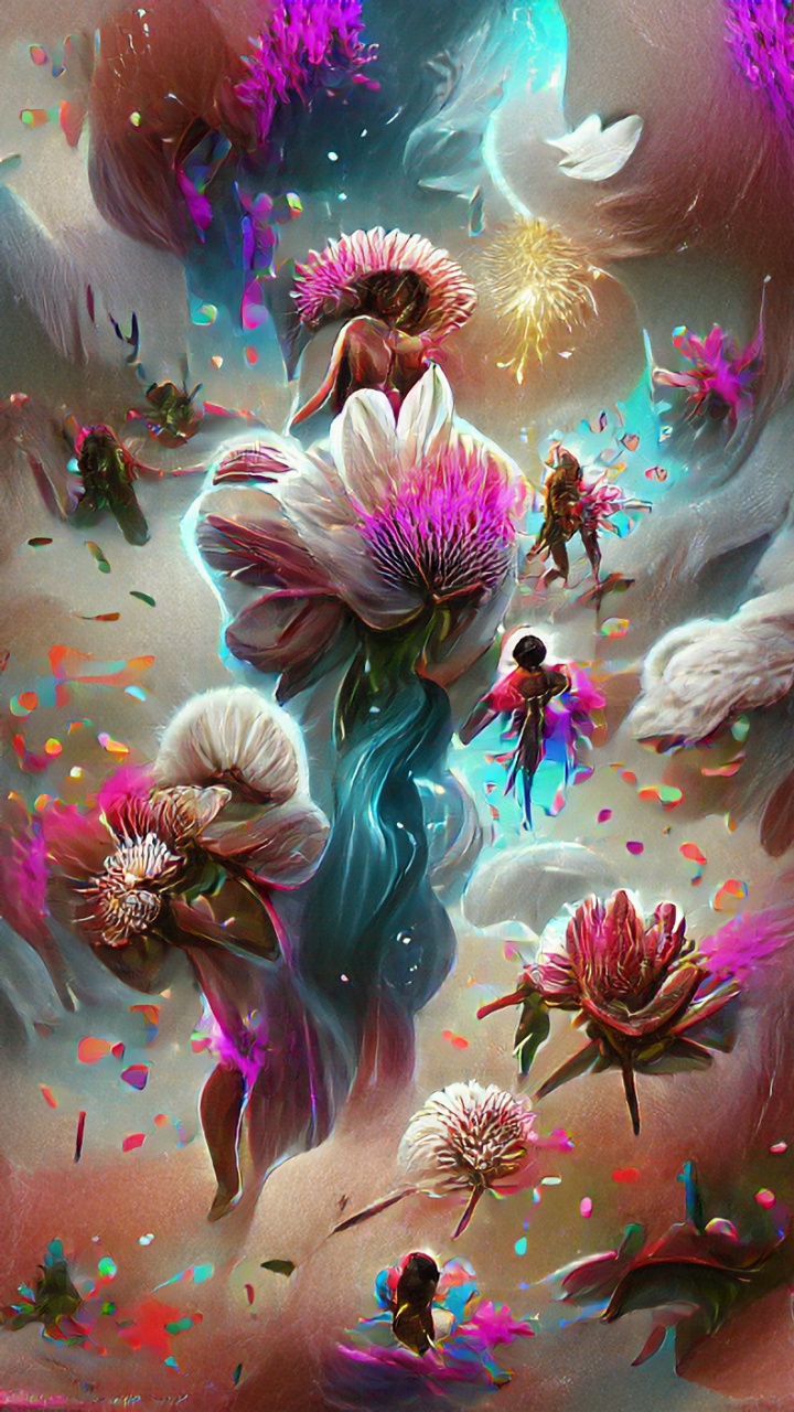 Обои арт, 2021, цифровое искусство, добро, свет в разрешении 720x1280