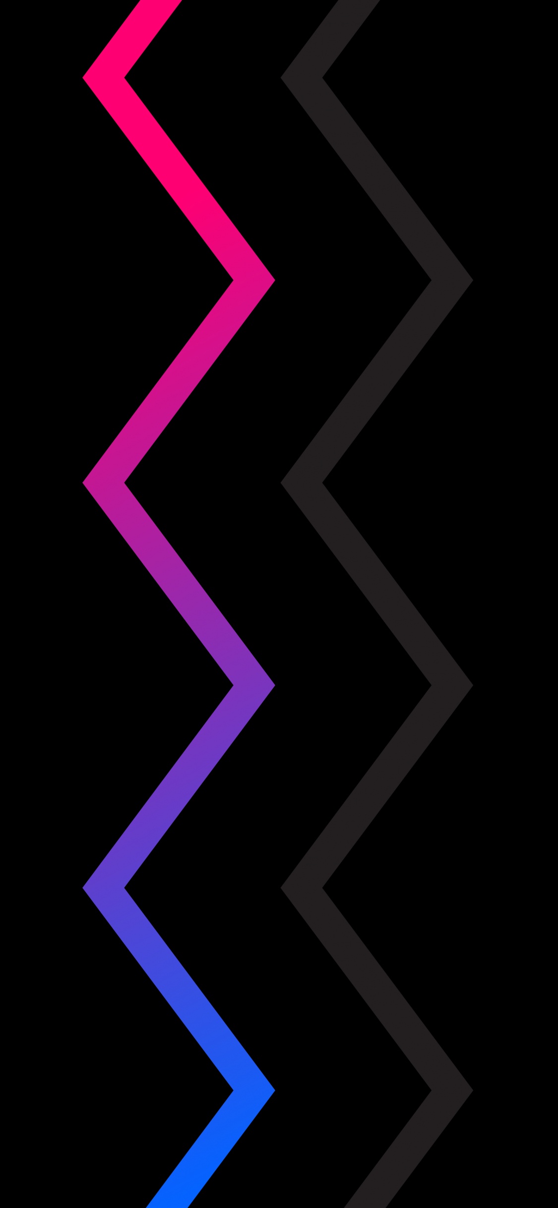 Обои графический дизайн, пурпур, Фиолетовый, пурпурный цвет, электрик в разрешении 1125x2436