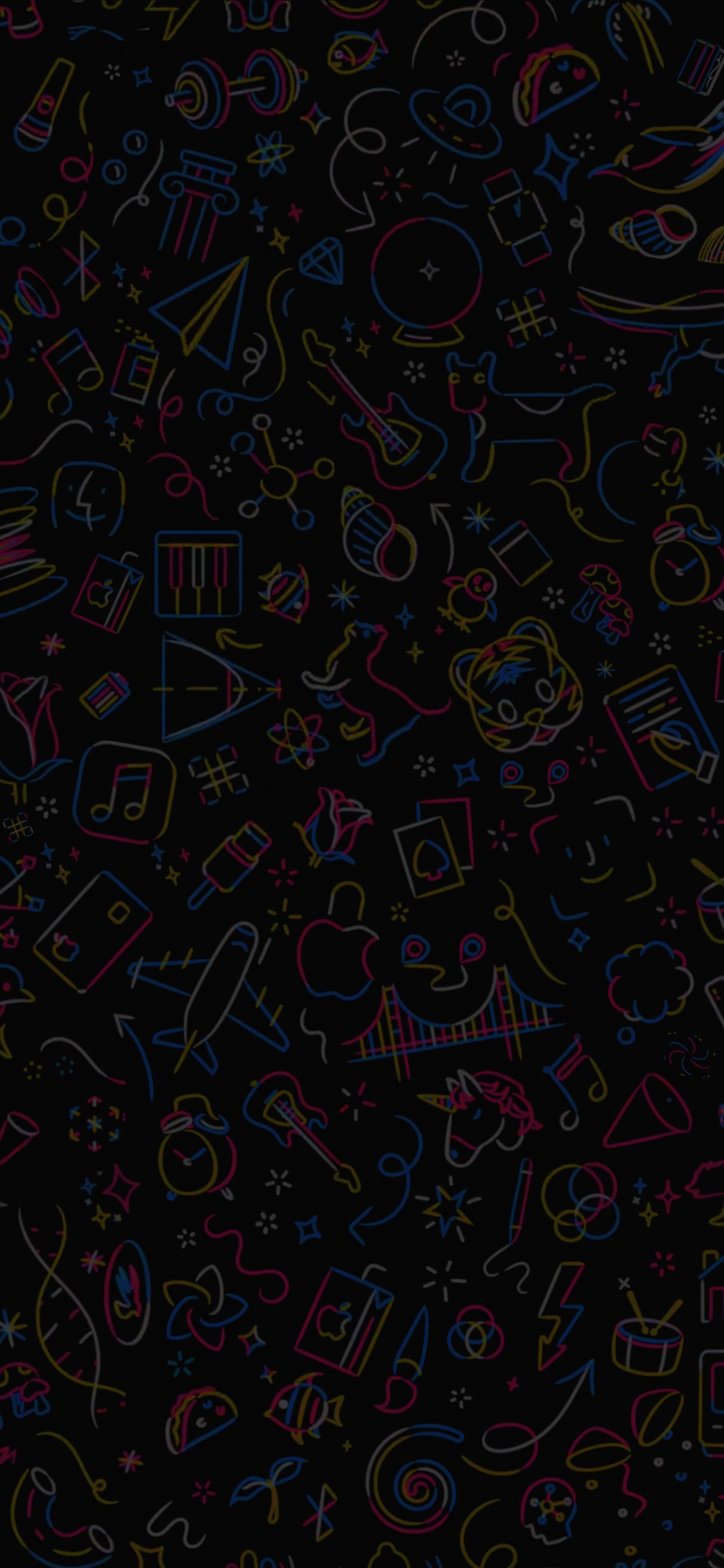 Обои узор, визуальное искусство, дизайн, ткань, почерк в разрешении 1242x2688