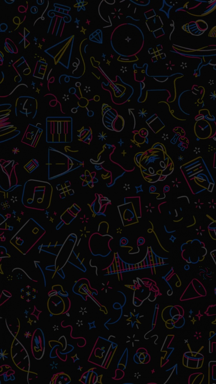 Обои узор, визуальное искусство, дизайн, ткань, почерк в разрешении 720x1280