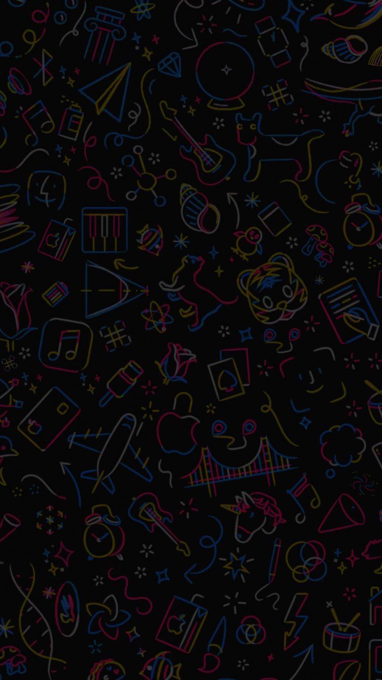 Обои узор, визуальное искусство, дизайн, ткань, почерк в разрешении 750x1334