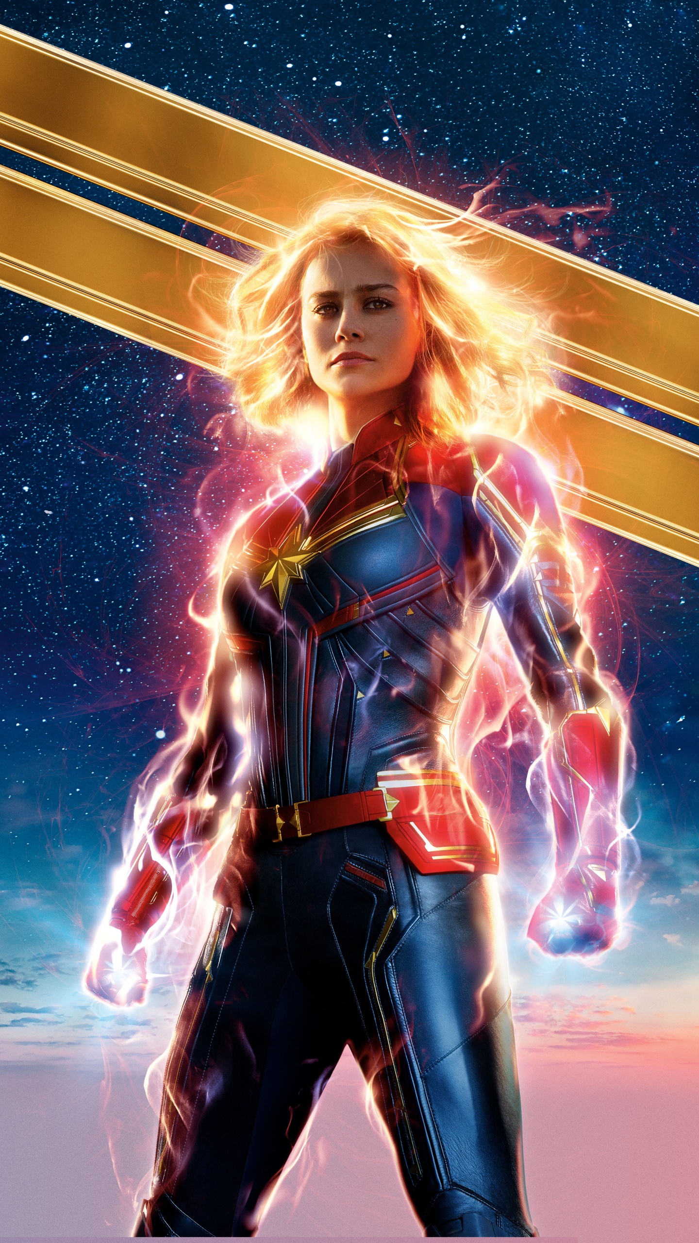 Обои фильм, супергерой, космос, звезда, Капитан Америка в разрешении 1440x2560