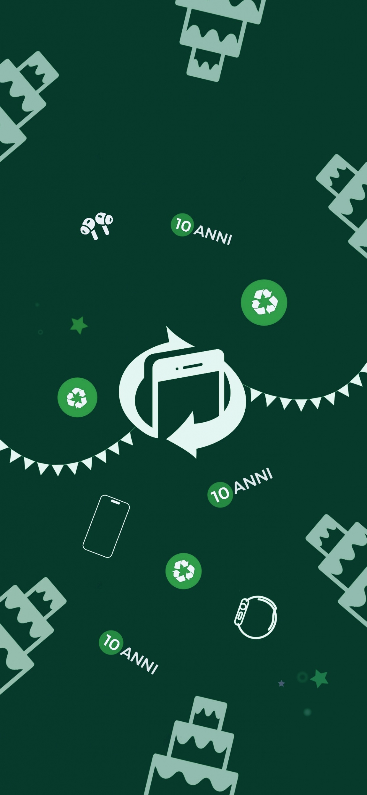 Обои узор, графический дизайн, дизайн, технологии, круг в разрешении 1242x2688