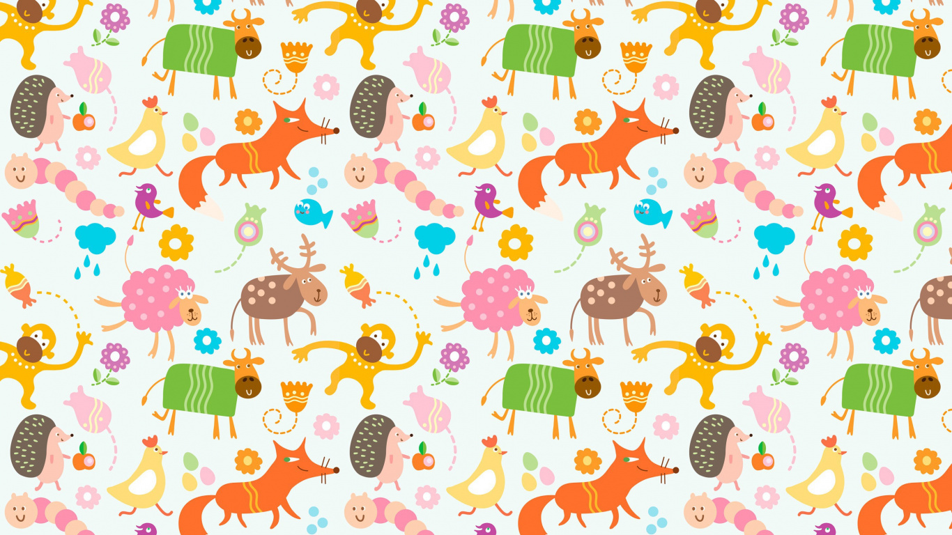 Обои узор, ткань, дизайн, линия, картинка в разрешении 1366x768