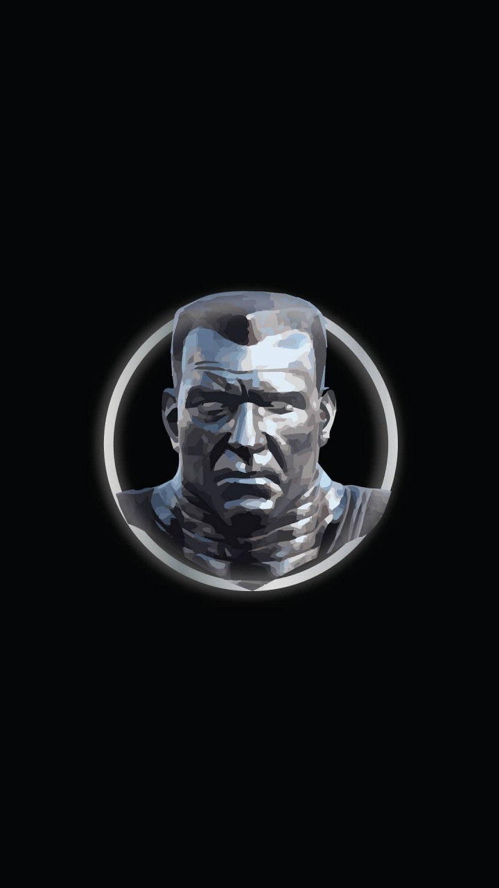 Обои темнота, пасть, скульптура, арт, головной убор в разрешении 720x1280