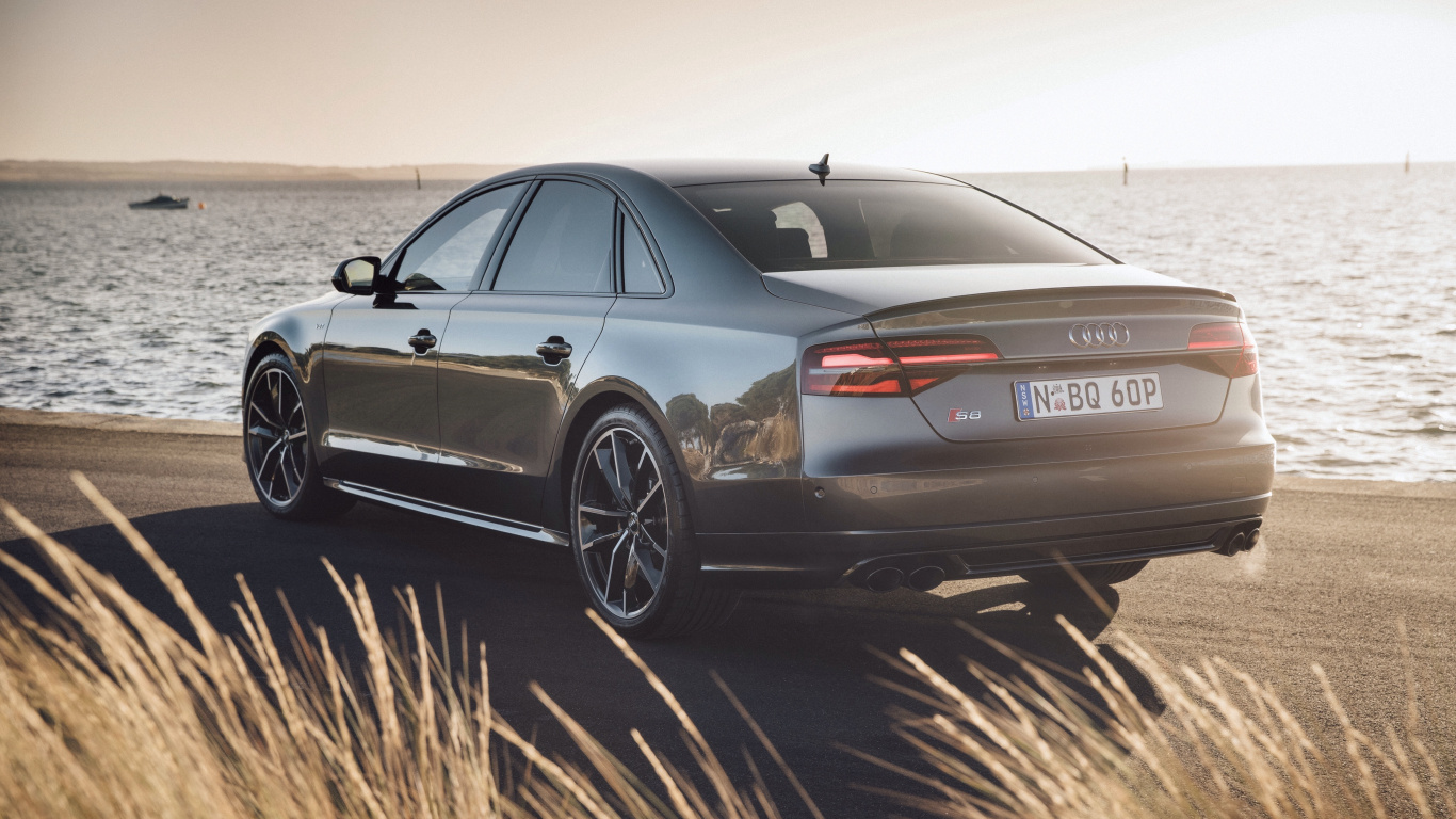 Обои Ауди А8, авто, audi, седан, представительский автомобиль в разрешении 1366x768