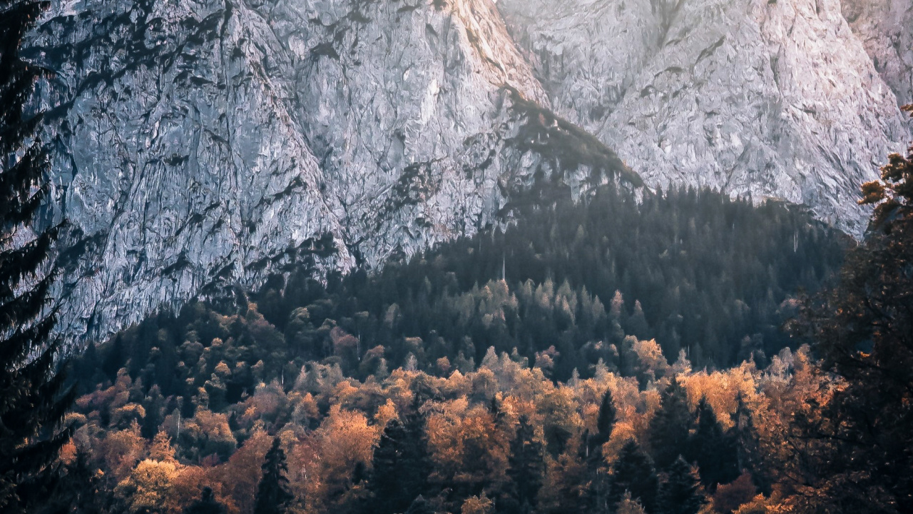 Обои Бавария, растительное сообщество, гора, облако, природный ландшафт в разрешении 1280x720