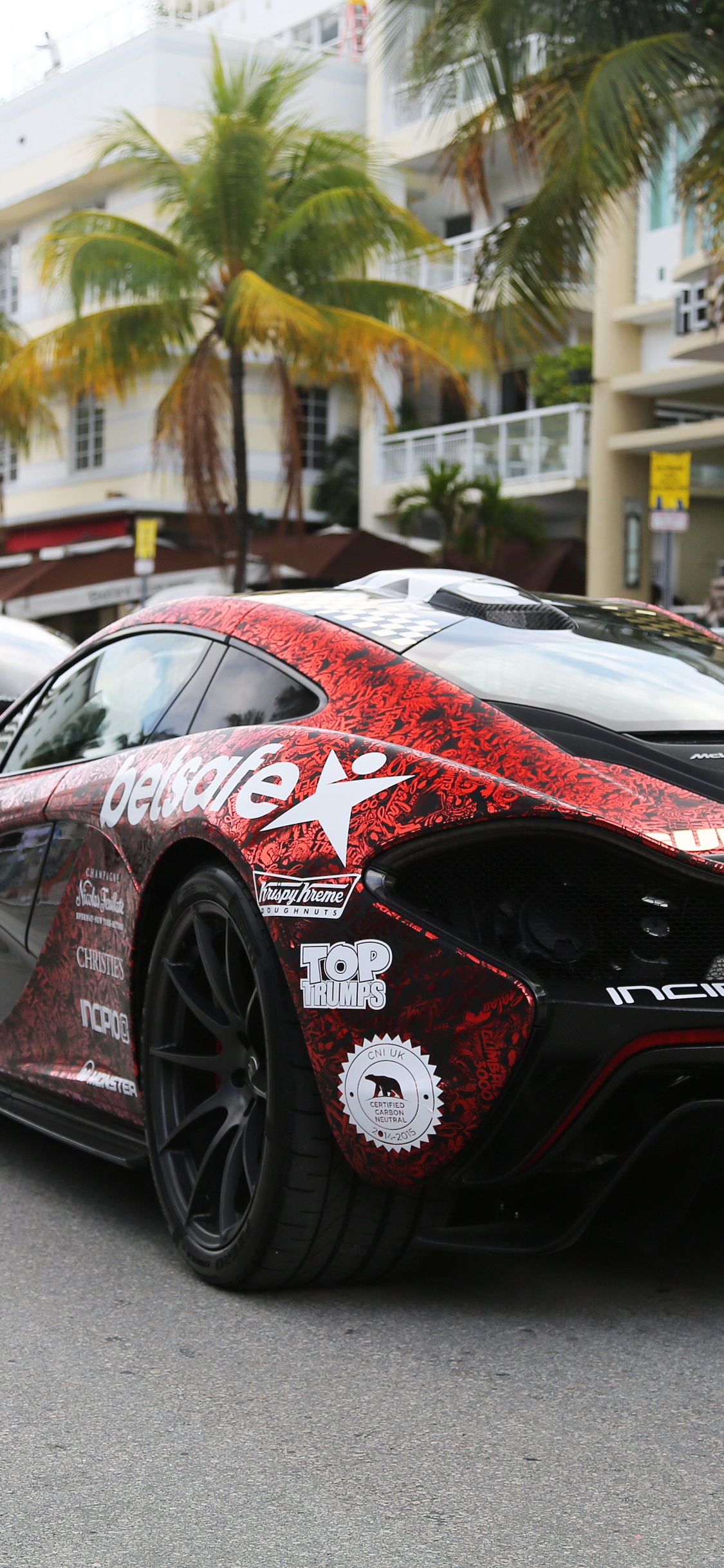 Обои Лоус Майами Бич Отель, легковые автомобили, спорткар, тюнинг автомобилей, mp4-12c в разрешении 1125x2436