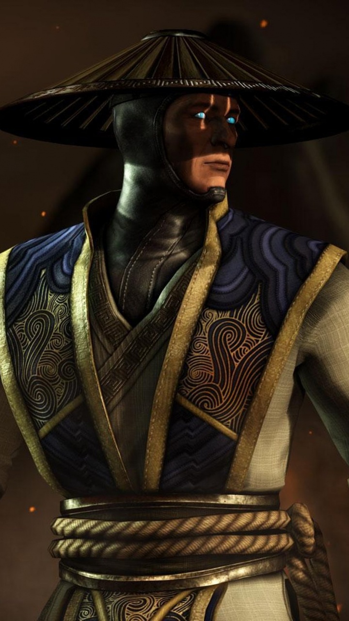 Обои mortal kombat x, райден, Джонни Кейдж, Скорпион, Кано в разрешении 720x1280