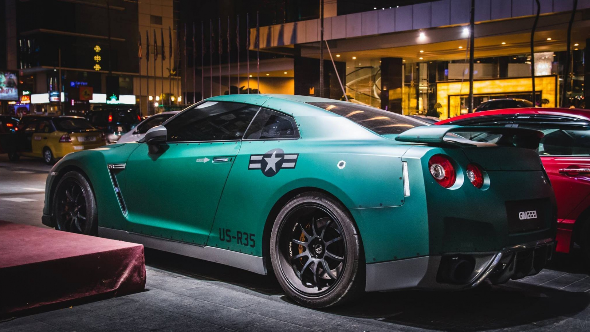 Обои спорткар, Ниссан, авто, суперкар, уличные гонки в разрешении 1920x1080