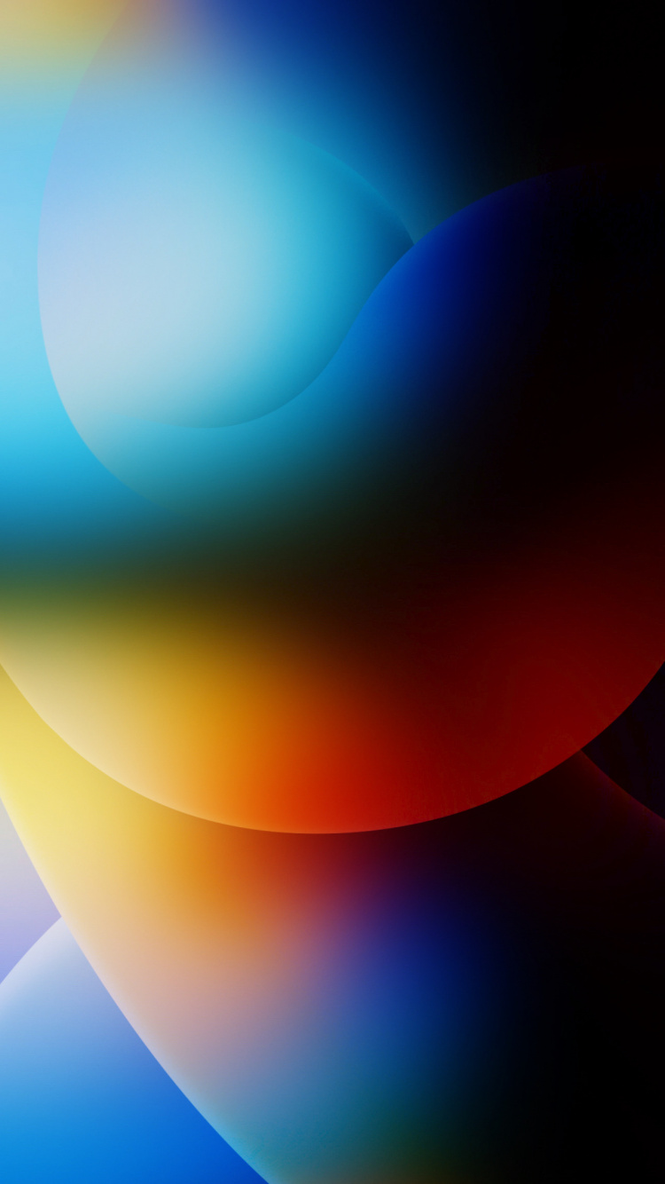 Обои атмосфера, красочность, полутона и оттенки, электрик, арт в разрешении 750x1334