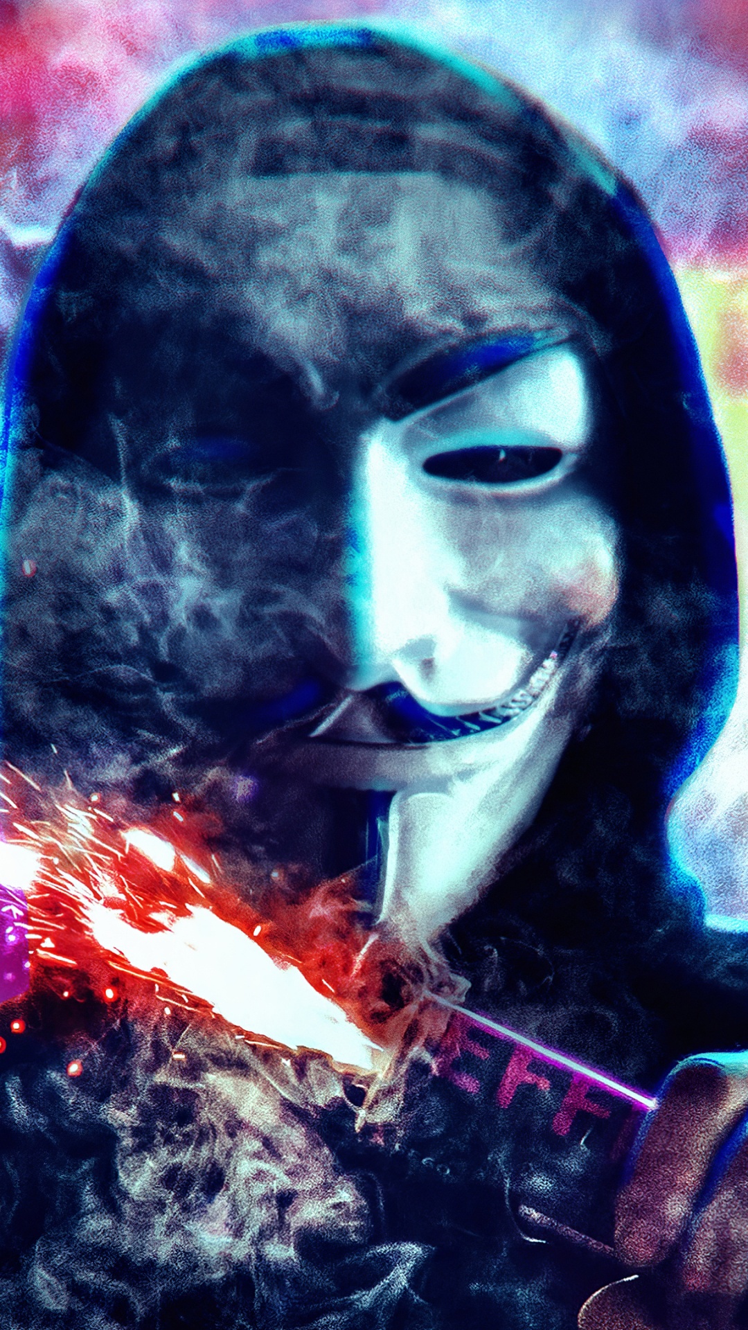 Обои иллюстрация, арт, графика, космос, кожа в разрешении 1080x1920