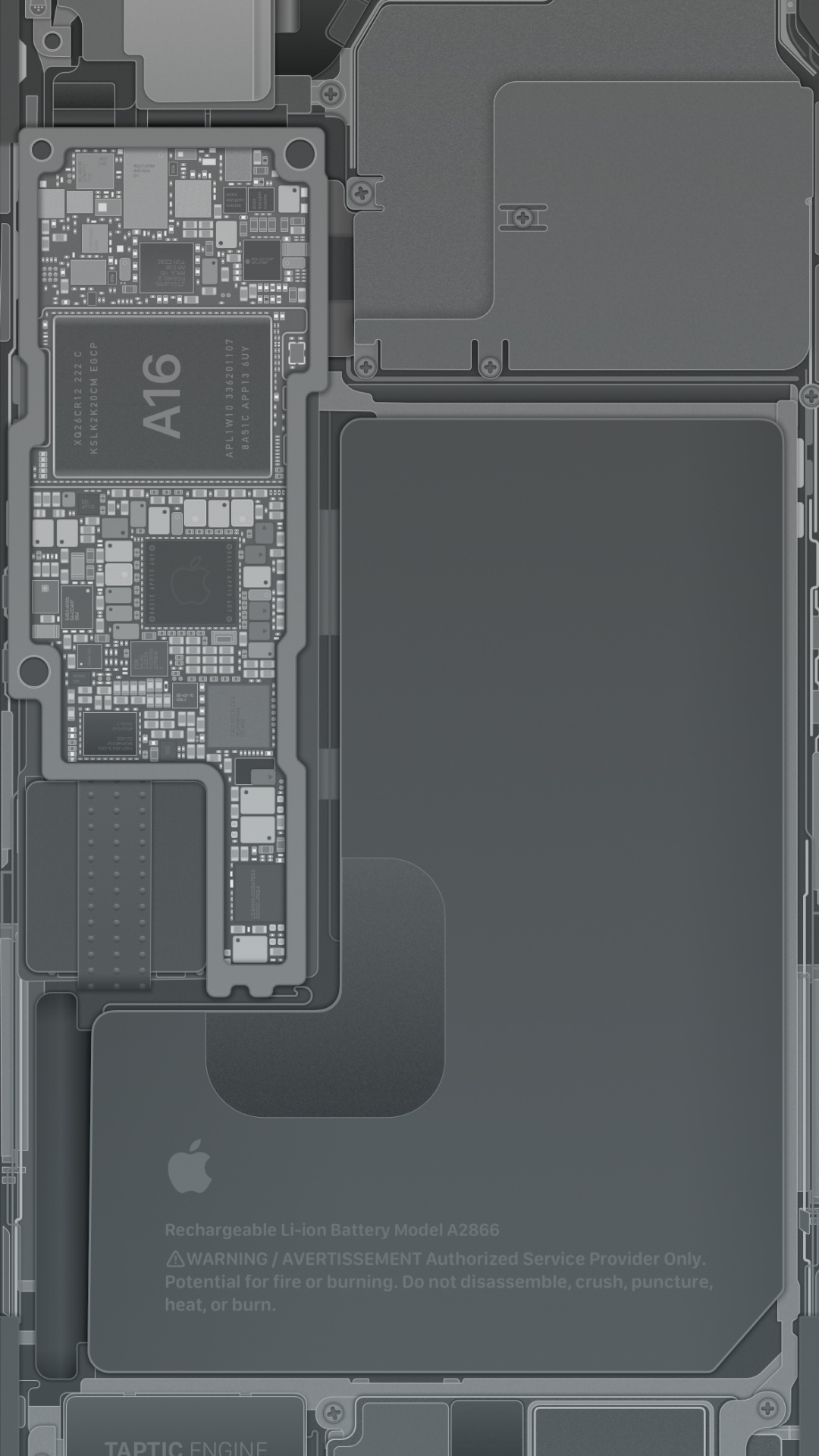 Обои iPhone 13, яблоко, космический черный, технологии, инженерия в разрешении 1080x1920