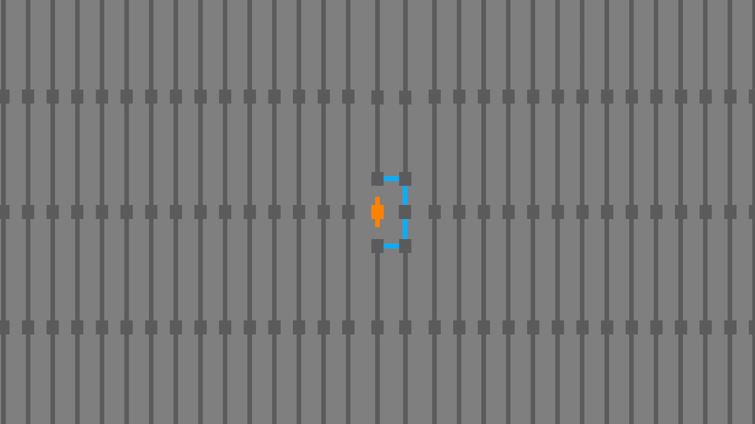 Обои угол, линия, металл, сталь, дверь в разрешении 2560x1440