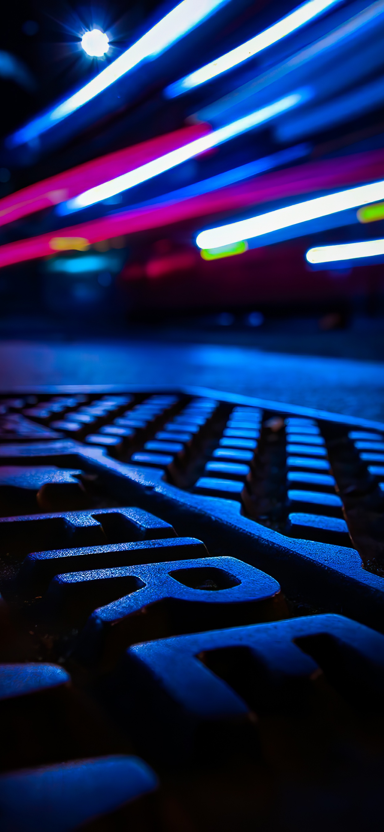 Обои свет, освещение, геометрия, наука, физика в разрешении 1242x2688