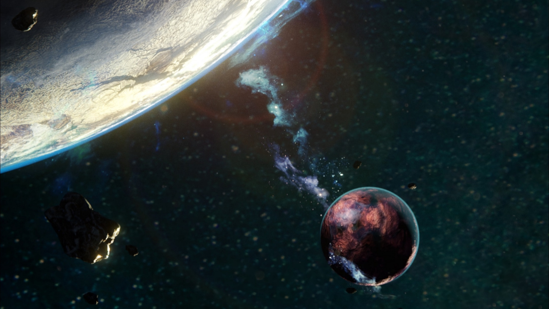 Обои земля, планета, космическое пространство, астрономический объект, космос в разрешении 1920x1080