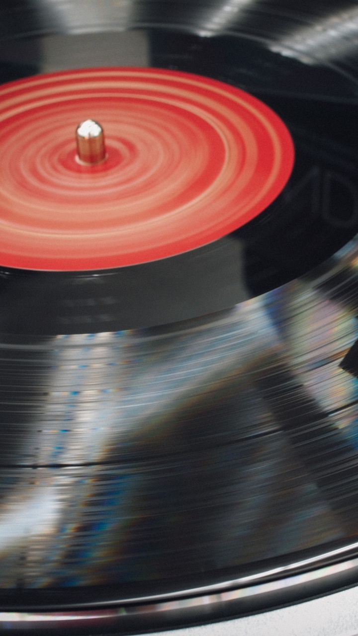 Обои граммофонная пластинка, фонограф, дизайн, грампластинка, грампластинки в разрешении 720x1280