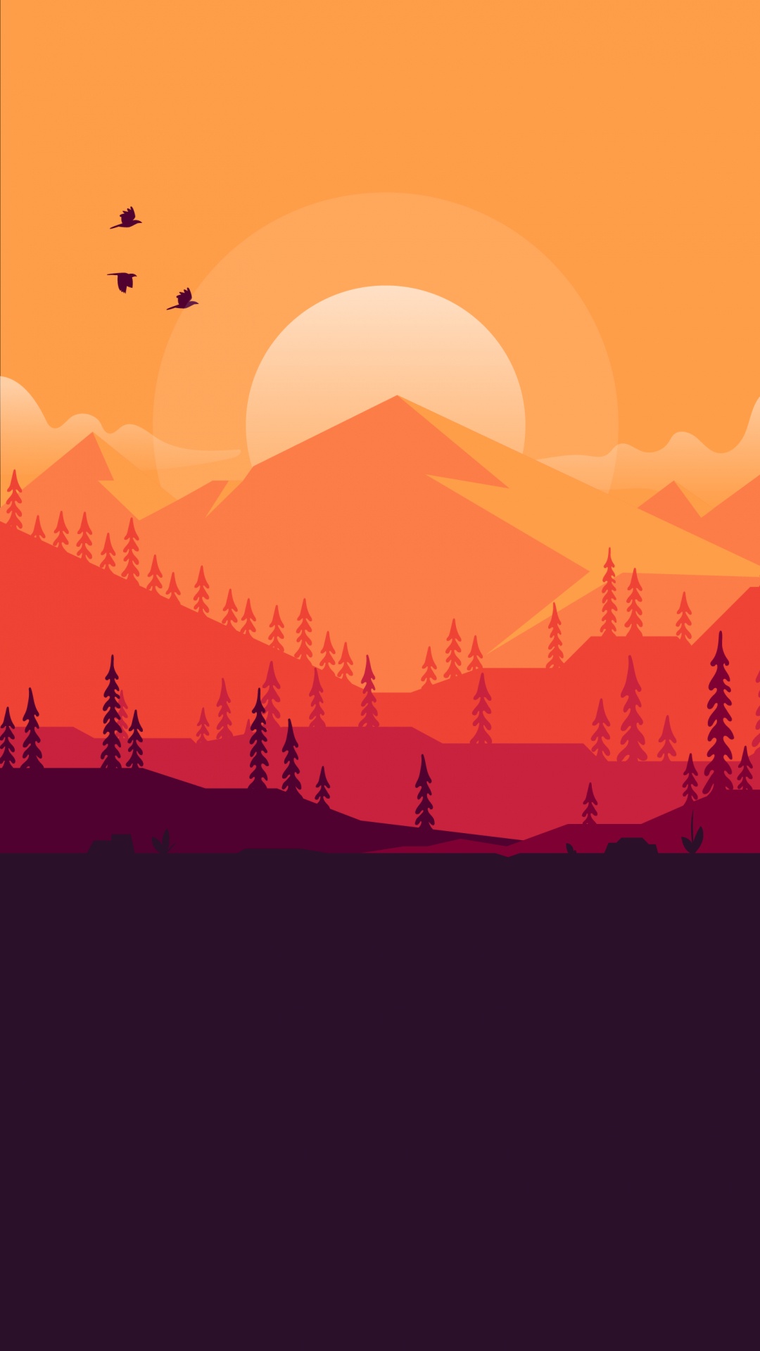 Обои иллюстрация, арт, живопись, дизайн, рисование в разрешении 1080x1920